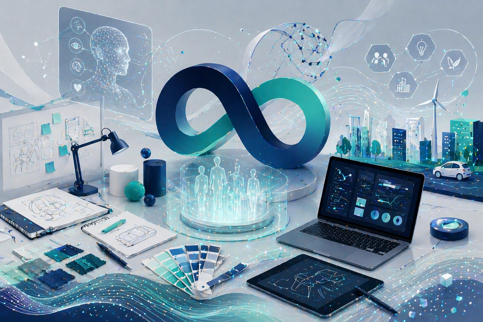 디자인학과 로고