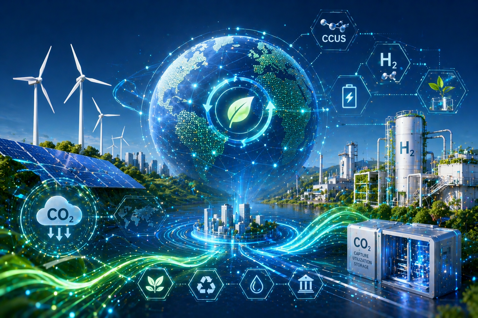 탄소중립대학원 로고