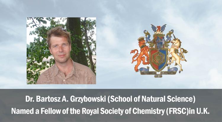 UNIST Professor, Achieving Fellow Status in the Chemical Profession