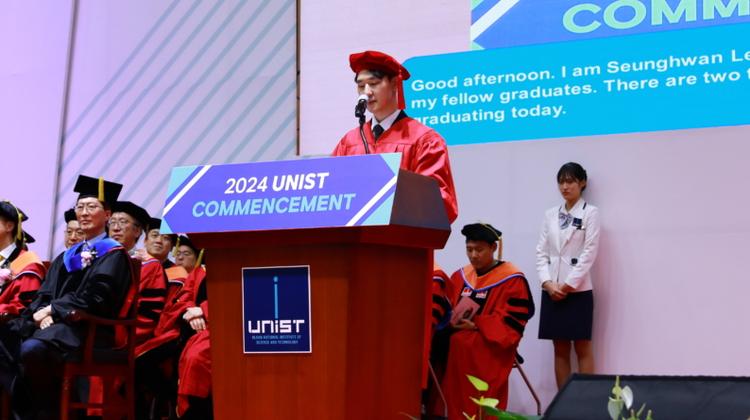 [2024 Commencement] "Being the first to do something is just as honorable as being the best at something!"