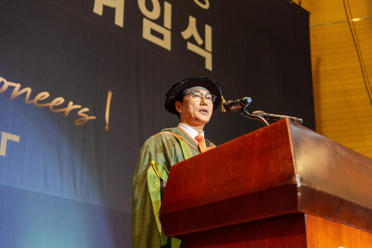 "Elevating UNIST to the Level of Stanford—Establishing It as A Prestigious University Recognized Globally."