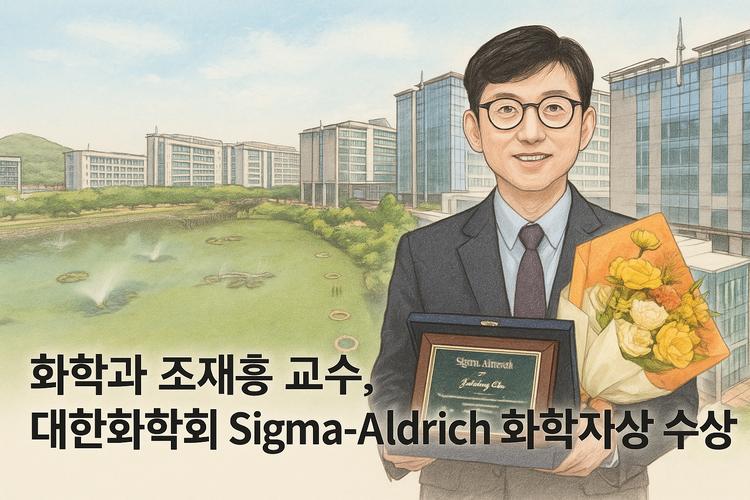 화학과 조재흥 교수, 대한화학회 'Sigma-Aldrich 화학자상' 수상