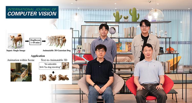 “우리 강아지가 화면에서 살아 움직인다”...  3D 반려견 아바타 생성 기술 개발