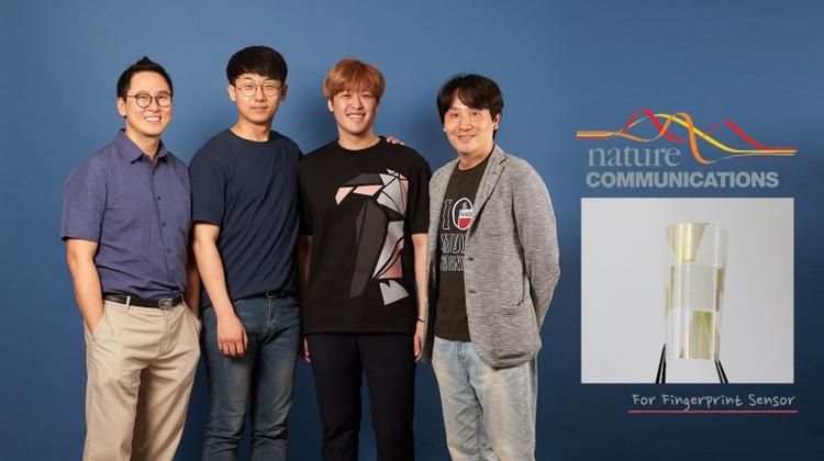 Transparent Fingerprint Sensor that Detects Tactile Pressure and Skin Temperature