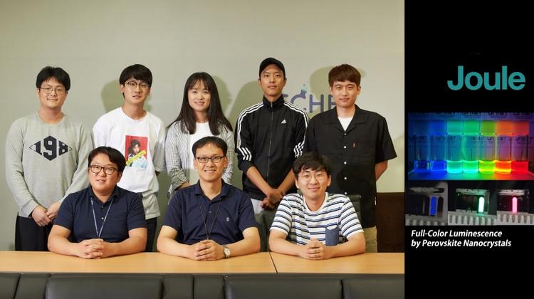 Simple Fabrication of Full-color Perovskite LEDs