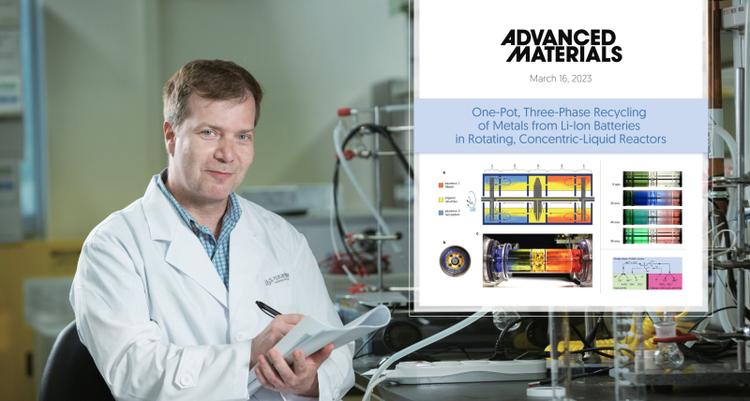 Recycling of Valuable Metals from Spent Lithium Ion Batteries Using Spinning Reactors