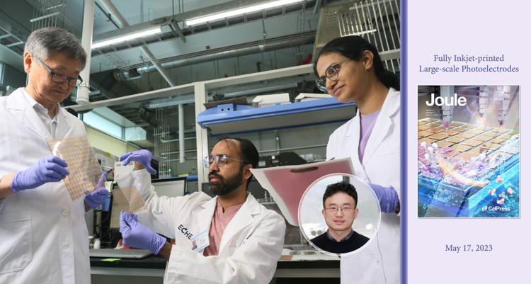 Researchers Unveil Fully Inkjet-printed Large-scale Photoelectrodes