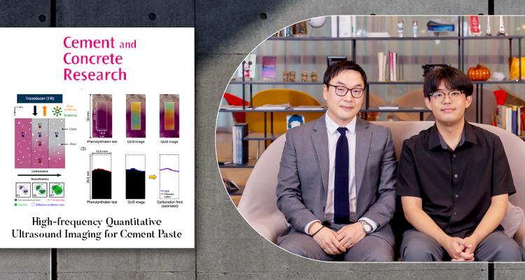 High-frequency quantitative ultrasound imaging for cement paste