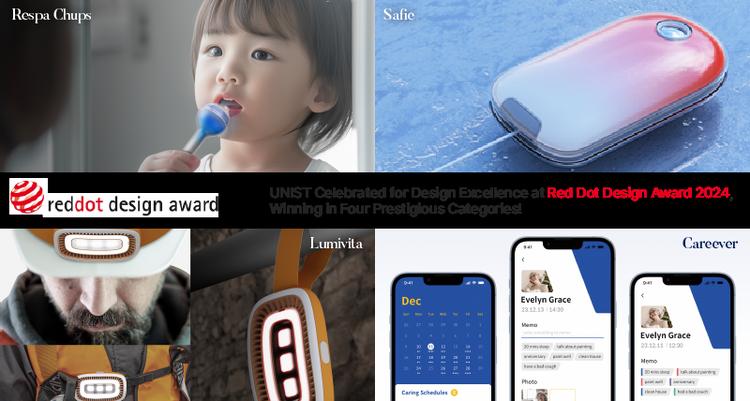 UNIST Secures International Acclaim at the Red Dot Design Award 2024!